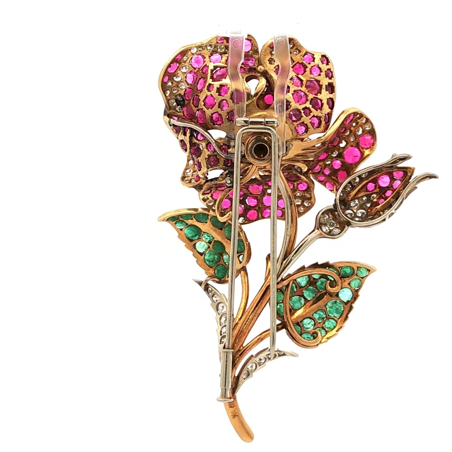French Rose Brooch