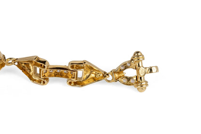 Golden Orfeus Tennis bracelet