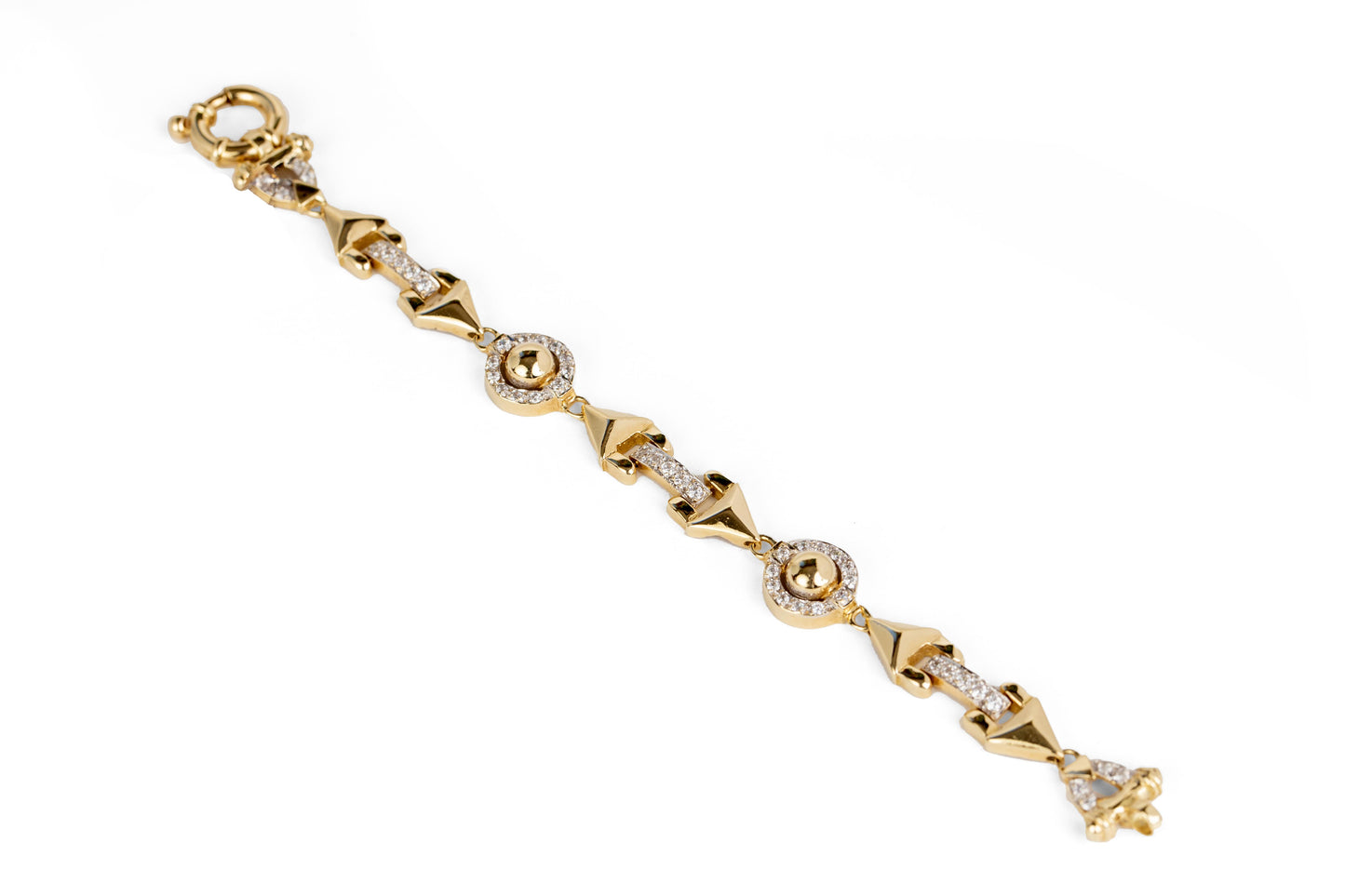 Golden Orfeus Tennis bracelet