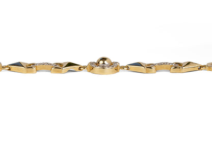 Golden Orfeus Tennis bracelet